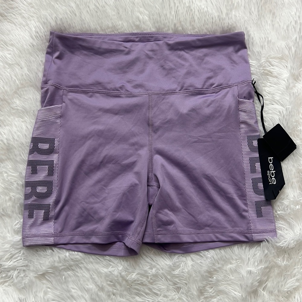BEBE ATHLETIC BIKER‎ SHORTS